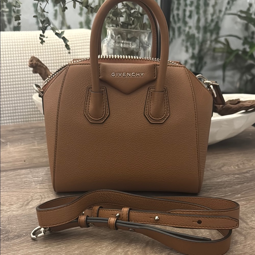 Givenchy Tan Antigona Satchel